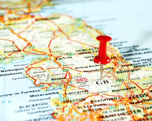 England Map
