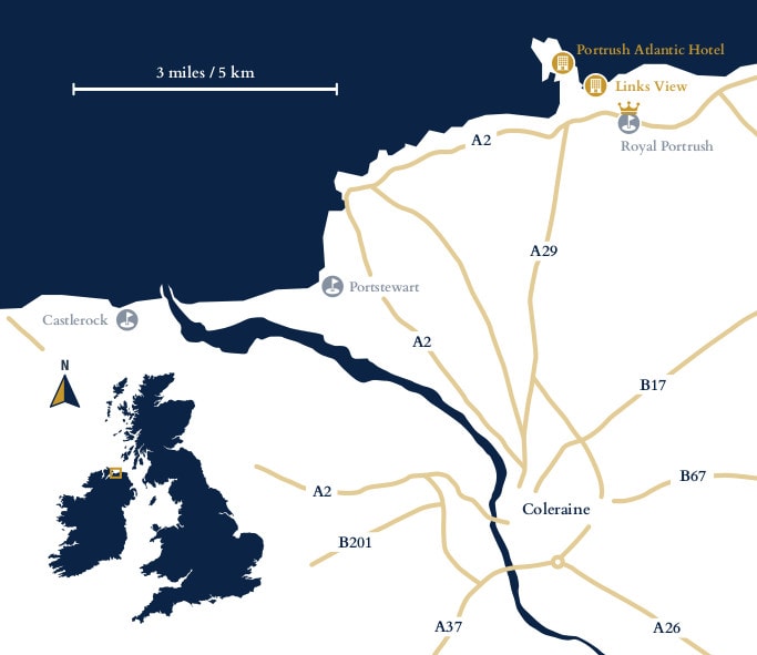 Northern Ireland Map