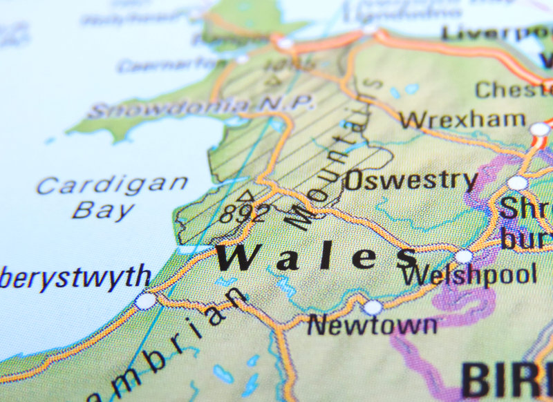 Wales Map